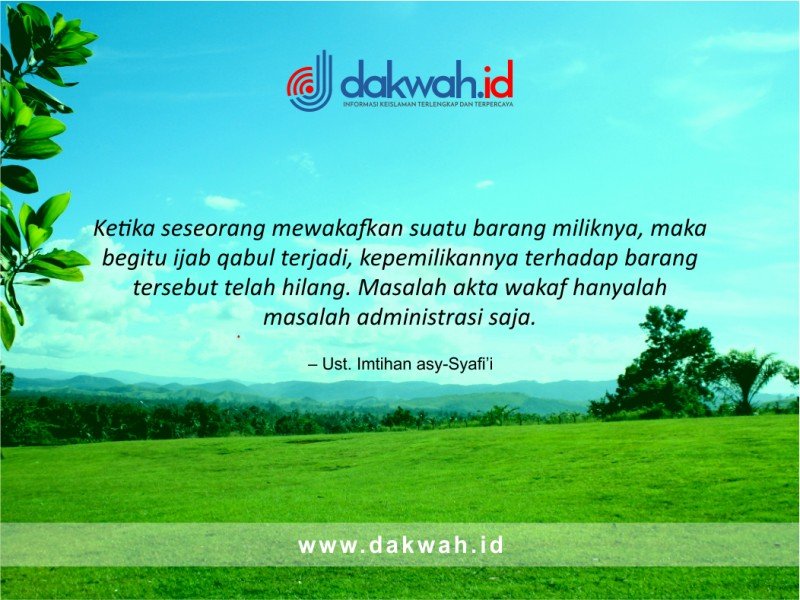 Tanah Wakaf Diambil Paksa Ahlis Waris Pewakaf