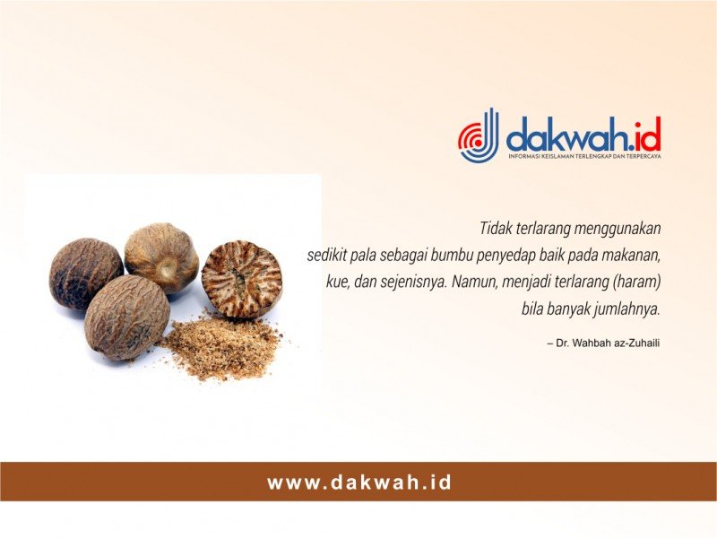 Biji Pala Haram Dikonsumsi Langsung, benarkah demikian