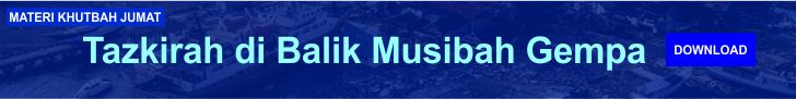Tazkirah di Balik Musibah gempa