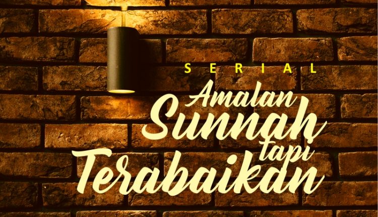 Sunnah tapi Terabaikan #1 Istinsyaq ketika Wudhu-dakwah.id