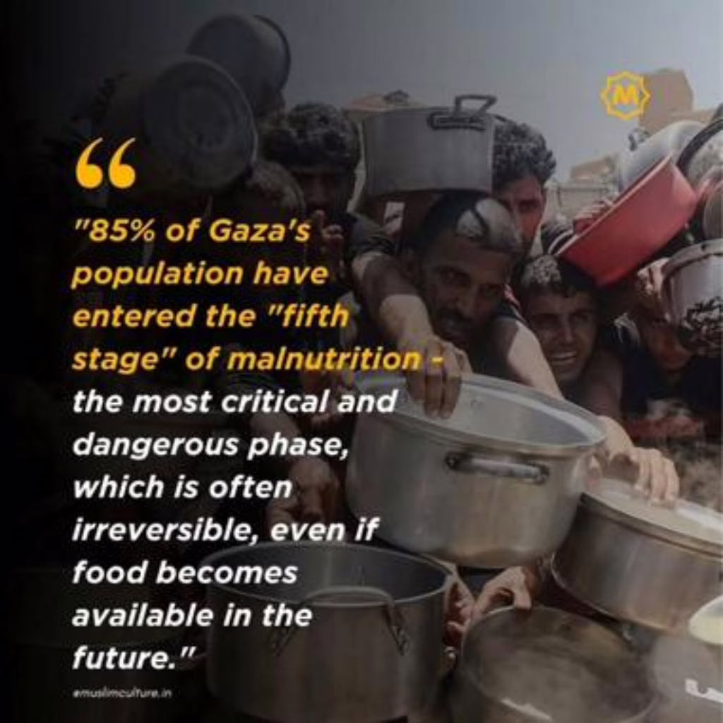 Bencana kelaparan di Gaza sebabkan 85% warga mengalami kekurangan nutrisi dakwah.id